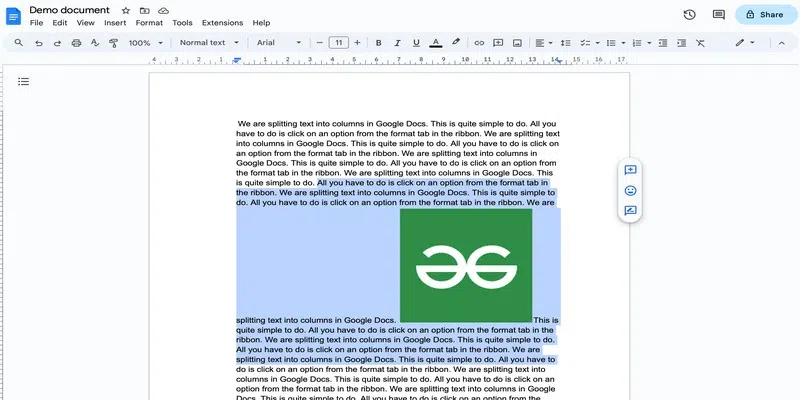 How to Make Columns in Google Docs