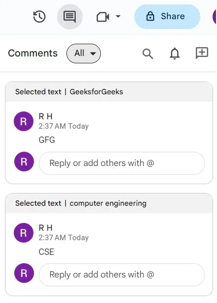 Remove Comments In Google Docs