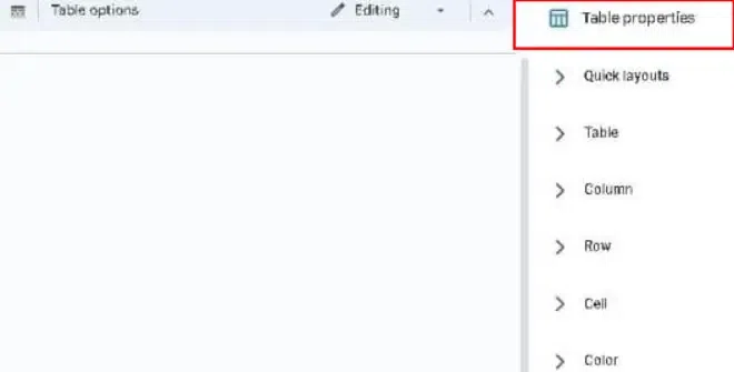 How To Insert Table In Google Docs
