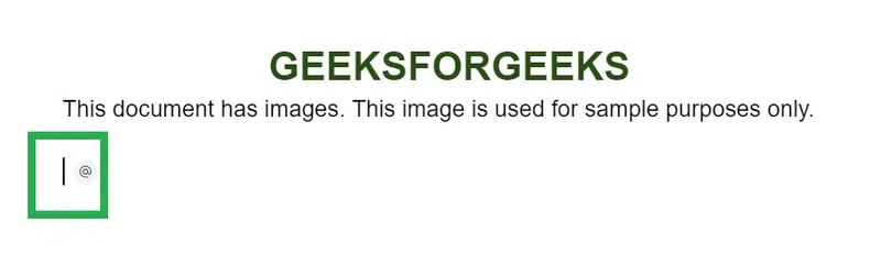 Insert Images in Google Docs