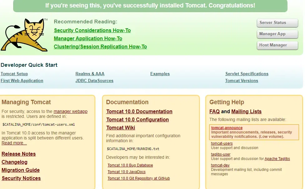 tomcat10-homepage