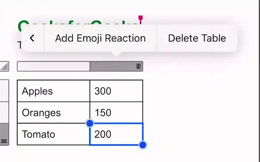How to Delete a Table in Google Docs