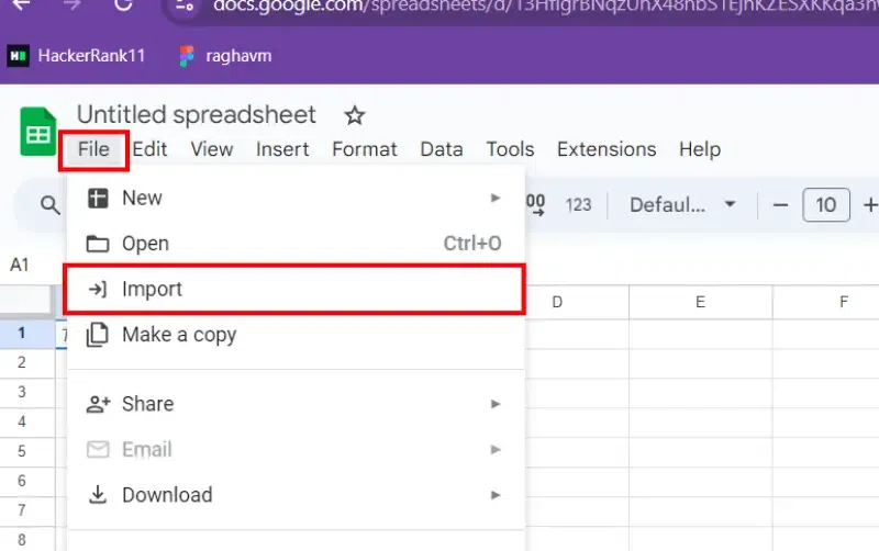 How to Convert an Excel to a Google Sheet