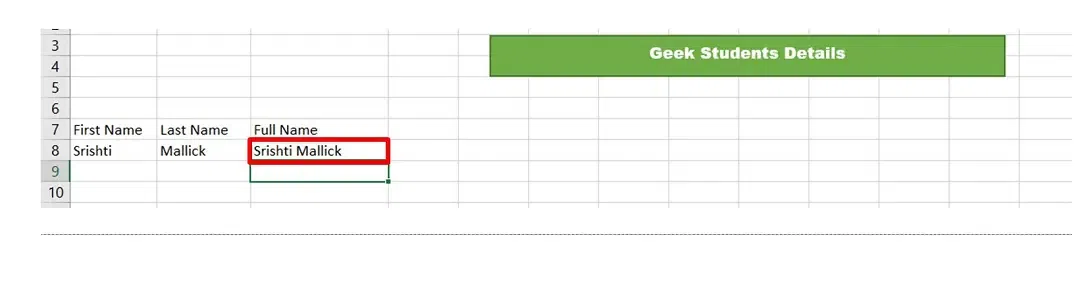 How to Use Concatenate in Excel