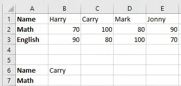 XLOOKUP Function in Excel