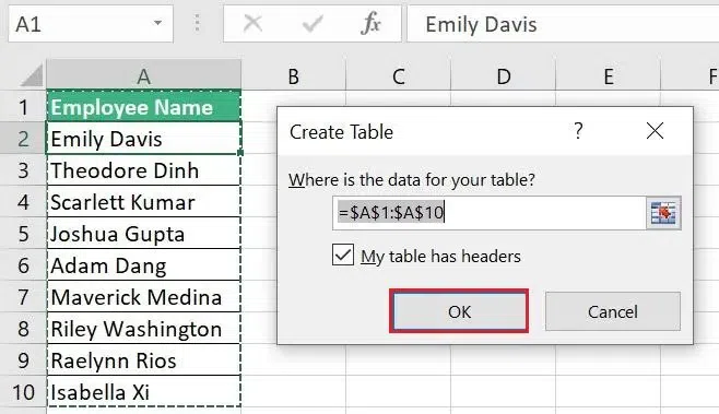 Split Cells in Excel