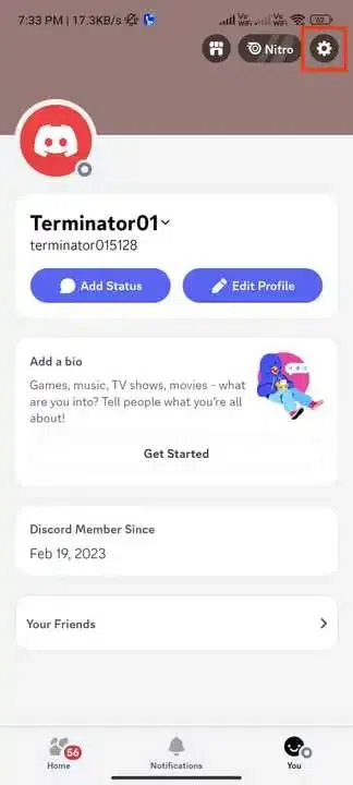Delete Discord Account
