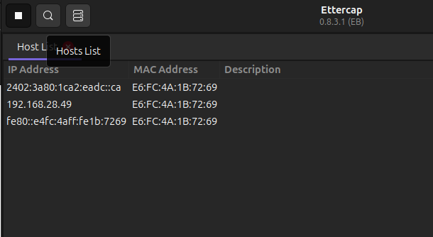 HostList