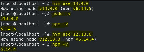 use-specific-node-version