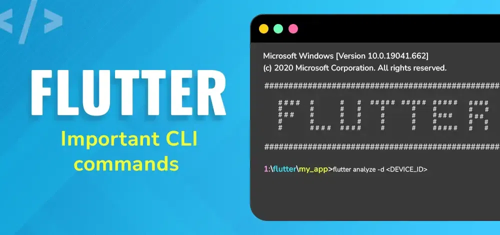 Flutter---Important-CLI-commands-