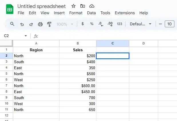 How to use the COUNTIF Function in Google Sheets