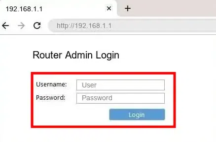 router-login