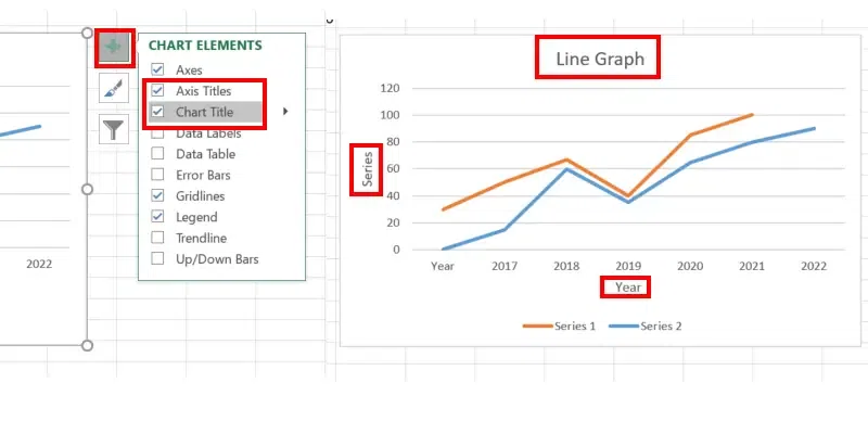 How to  Make a Line Graph in Excel