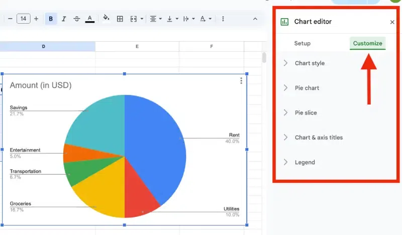 How to Create and Customize Pie Charts in Google Sheets