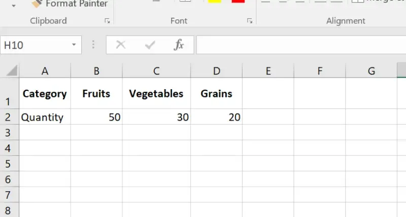 How to Use HLOOKUP in Excel