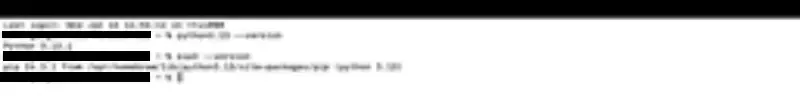 Verify-pip-installation