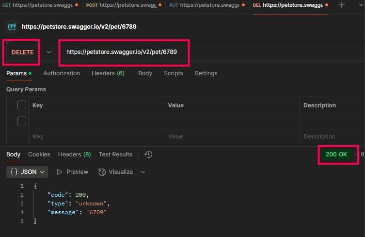 DELETE Request: Removing Data