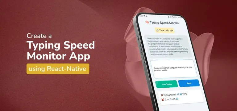 Create-a-Typing-Speed-Monitor-App-using-React-Native