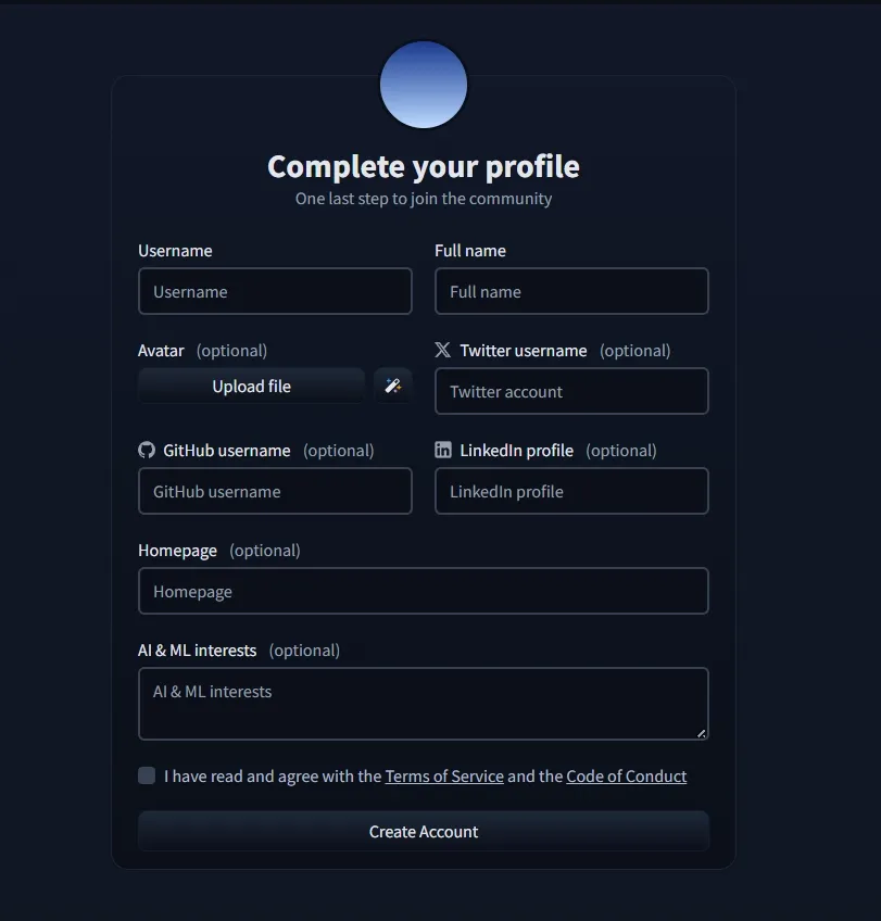 profile-creation