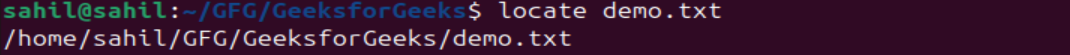 locate