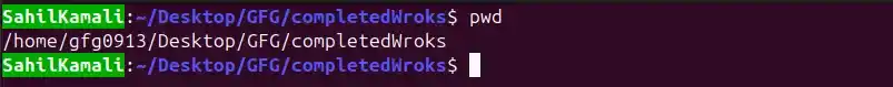 pwd