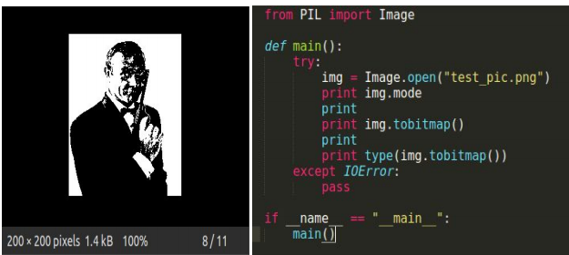 converting image to bitmap in python
