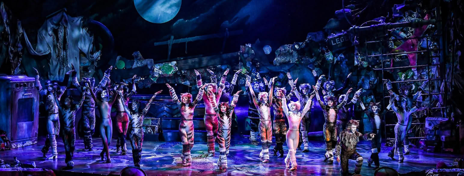 Andrew Lloyd Webbers musical Cats i en opsætning i Admiralpalast i Berlin, 2022.