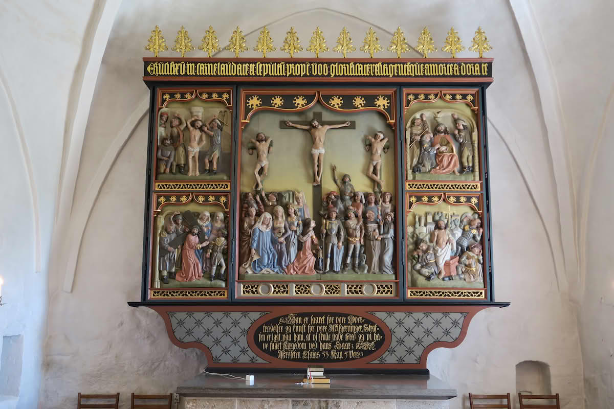 Altertavlen i Skårup Kirke