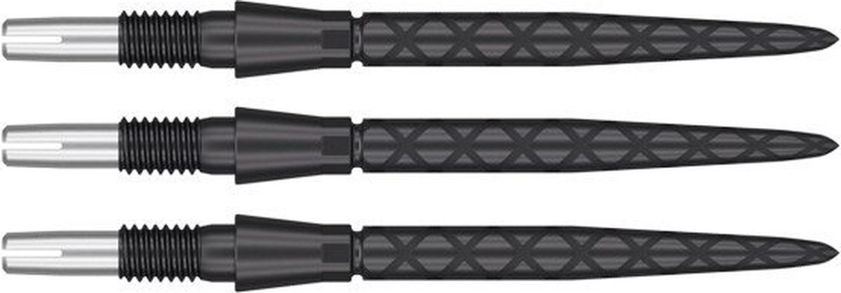 Target Darts Swiss Point Storm Diamond Dart Points (3 Pack Set van Tips) 30mm Zwart SP - Dart Point veranderen, Professionele Darts Accessoires