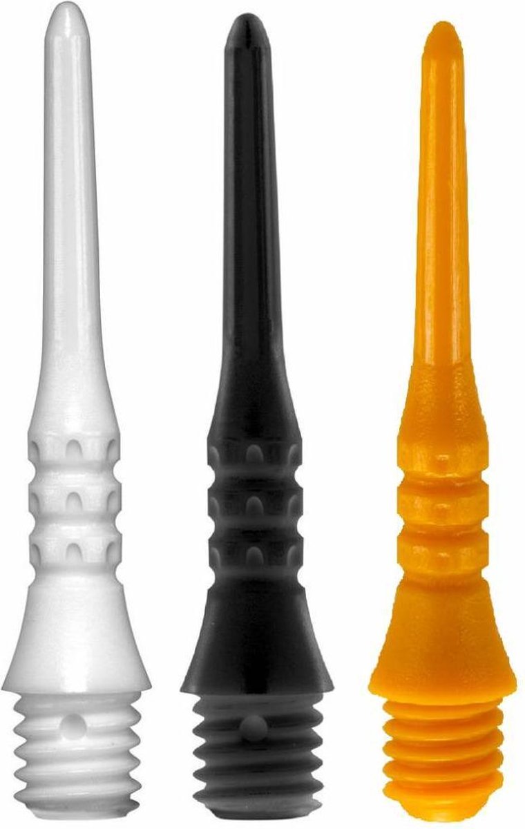 Target Darts Pixel Zacht Uiteinde Wit - Pak Van 50