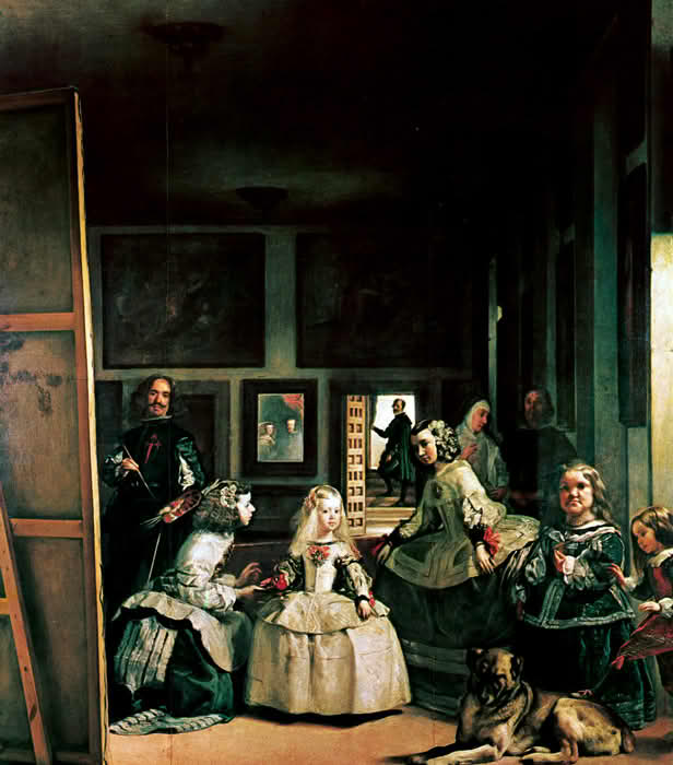 Hoff-frøknene, Las meninas