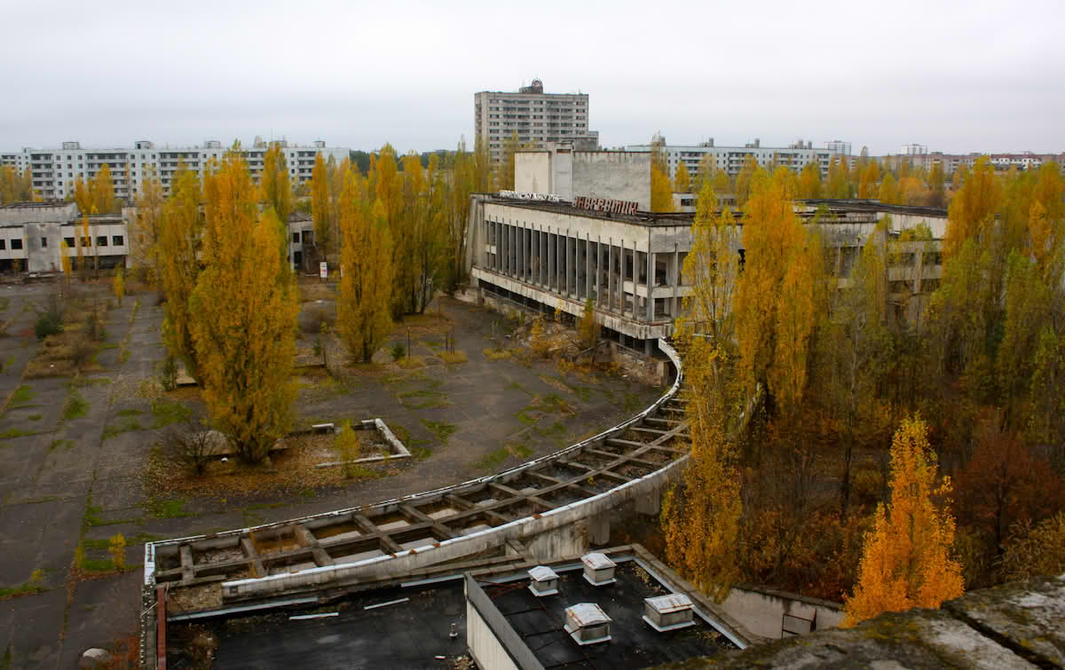 Planteliv i Pripyat