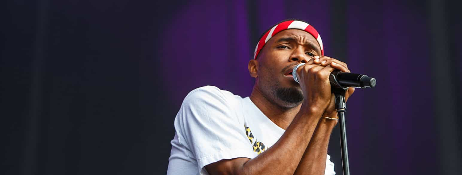 Frank Ocean på Øya-festivalen i 2012