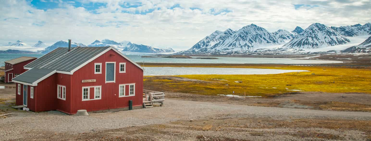 Mellageret, et av kulturminnene i Ny-Ålesund