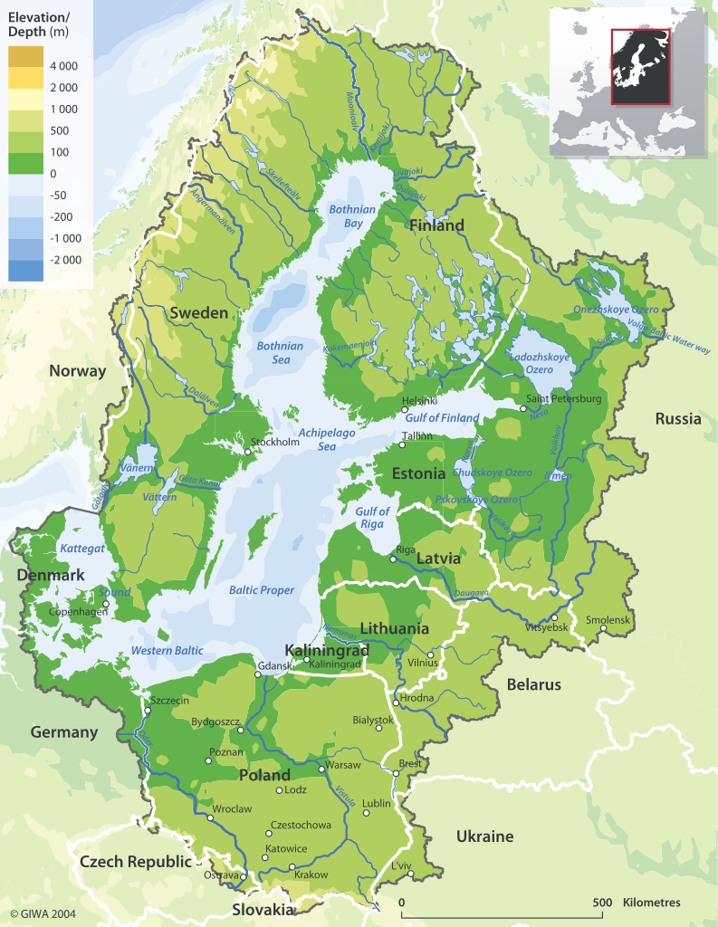 Nedslagsfelt og topografi