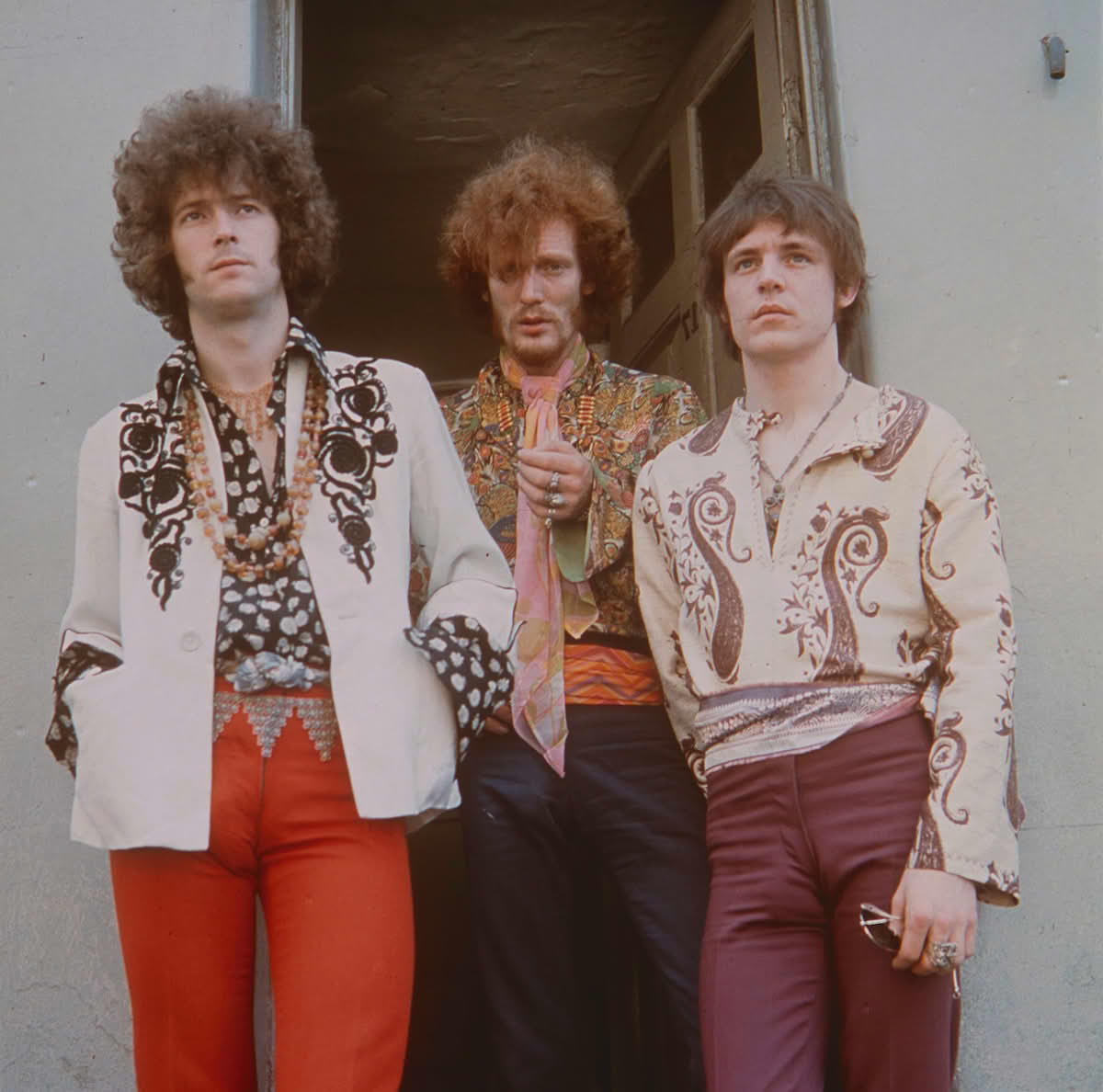 Cream, 1965. Fra venstre: Eric Clapton, Ginger Baker og Jack Bruce.