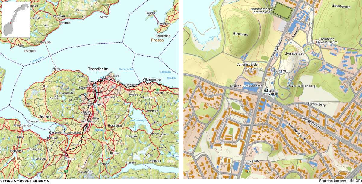 Haltdalen stavkirke ligger i dag på Sverresborg i Trondheim