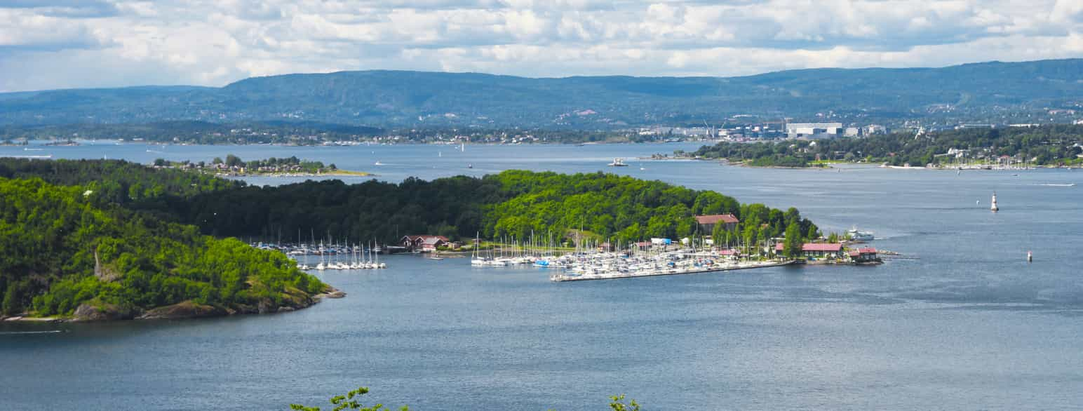 Hovedøya sett fra Ekeberg