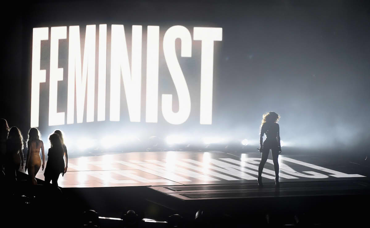 Beyoncé under en opptreden i 2014