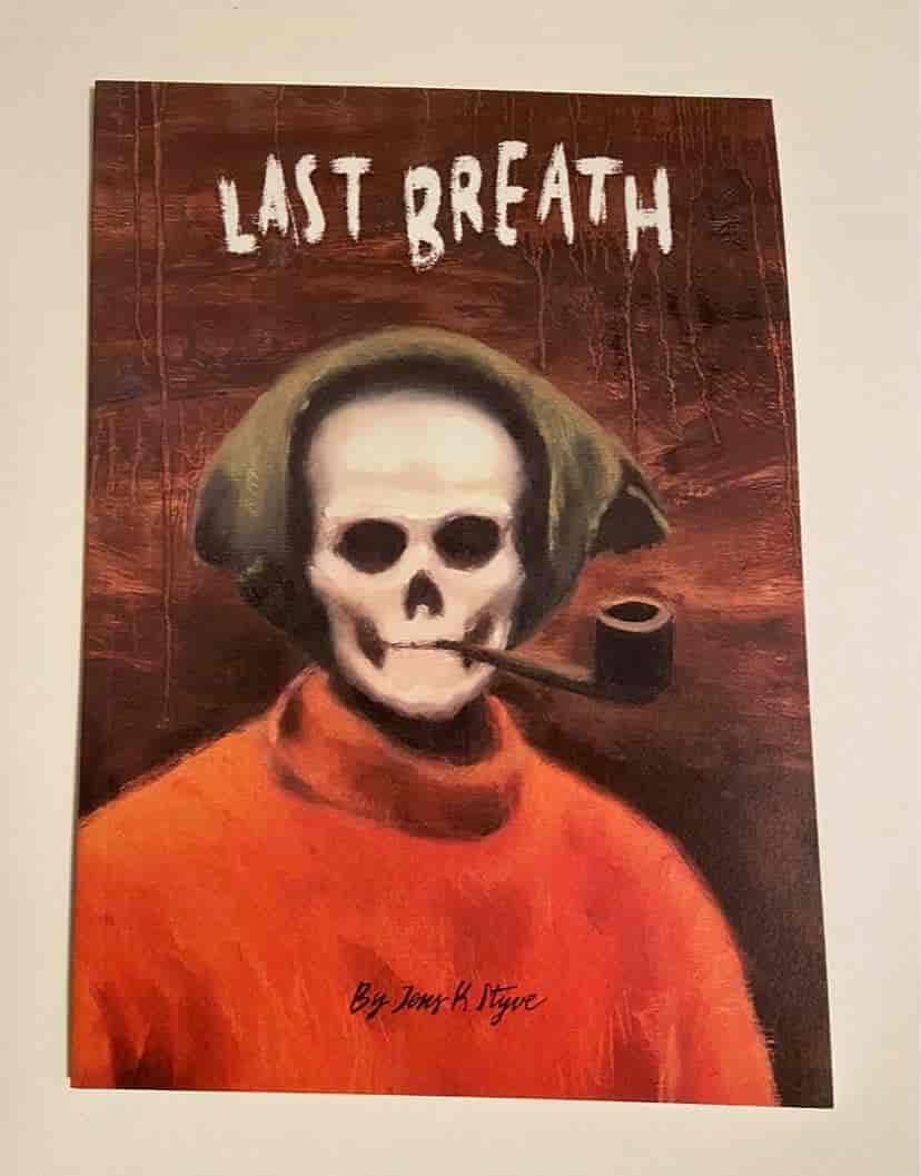 «Last Breath» (2016) er eit av flere små blad Jens K. Styve har gitt ut på engelsk, ofte finansiert via Kickstarter.