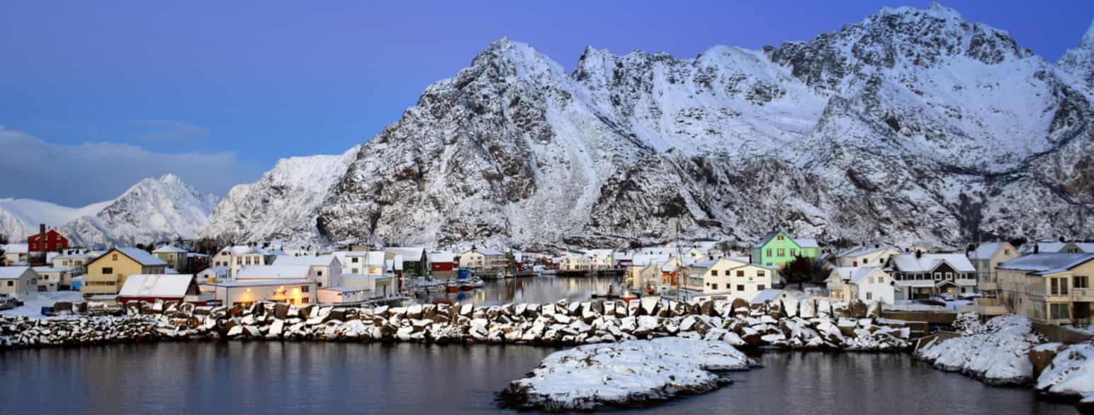 Henningsvær i januar