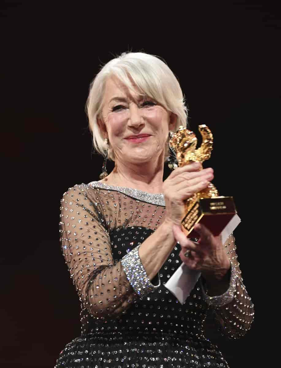 Helen Mirren under Gullbjørnen-utdelingen i Berlin 2020