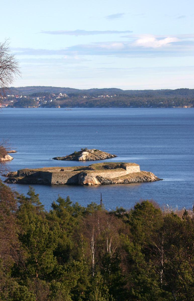 Fredriksholm mot øst.