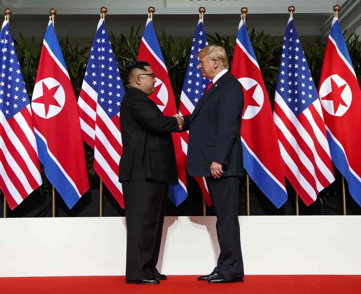 Trump og Kim