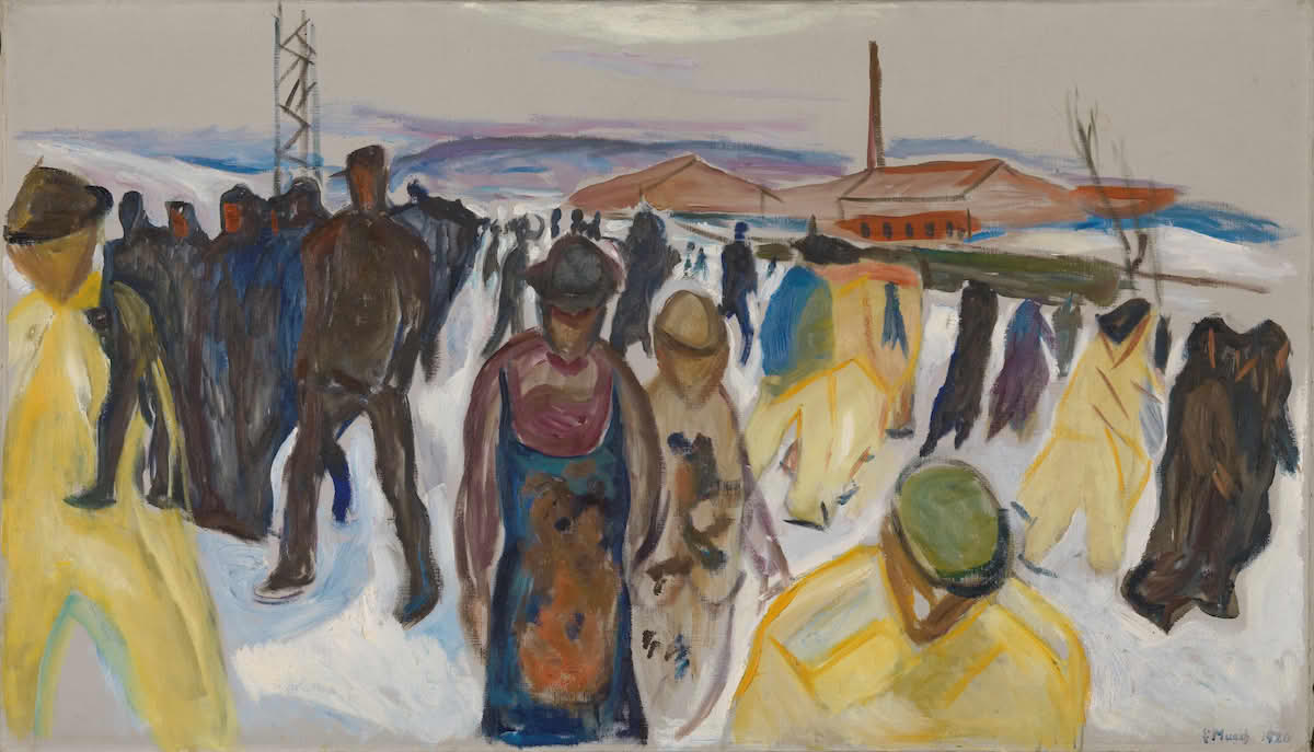 Arbeidere på hjemvei, 1920