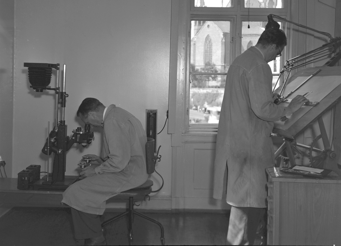 Kriminallaboratoriet (antakelig 1950-tallet)