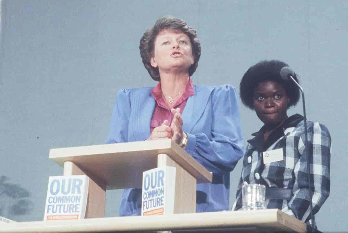 Gro Harlem Brundtland, 1987