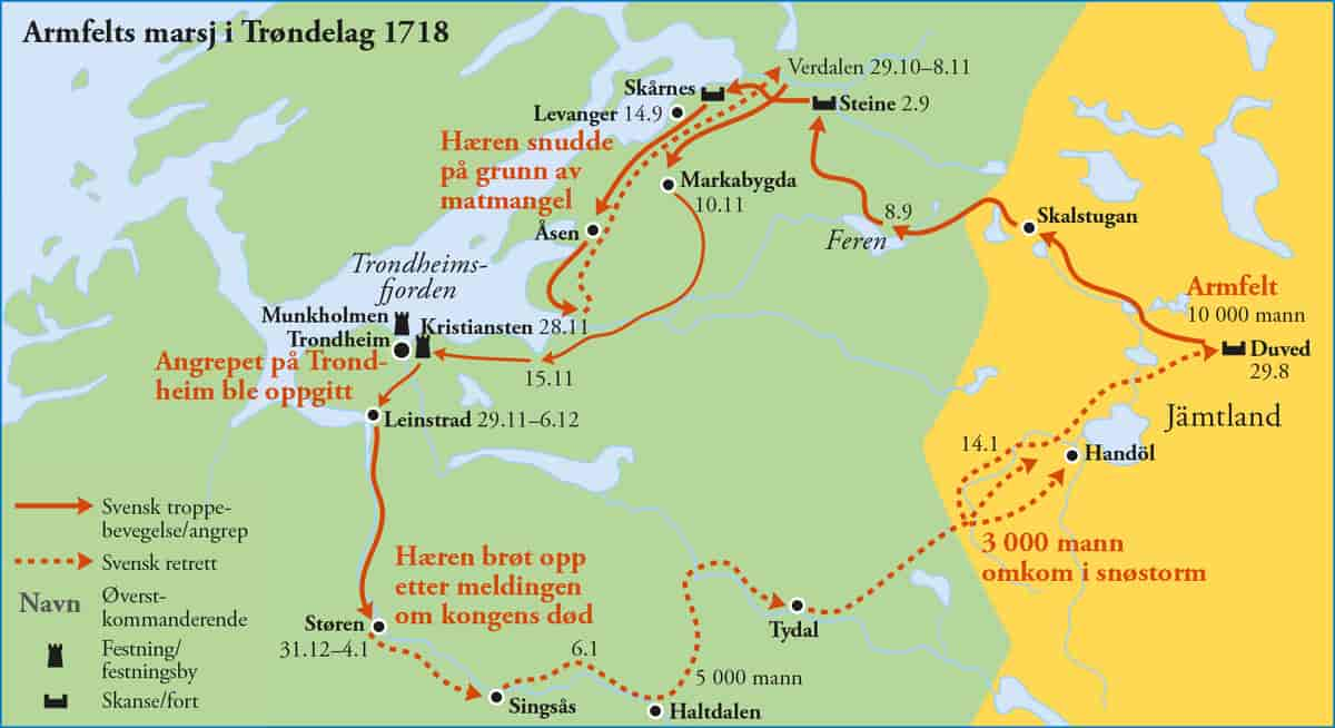 Armfeldts felttog i Trøndelag