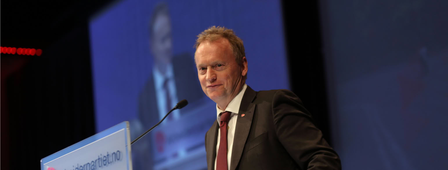 Raymond Johansen i 2015