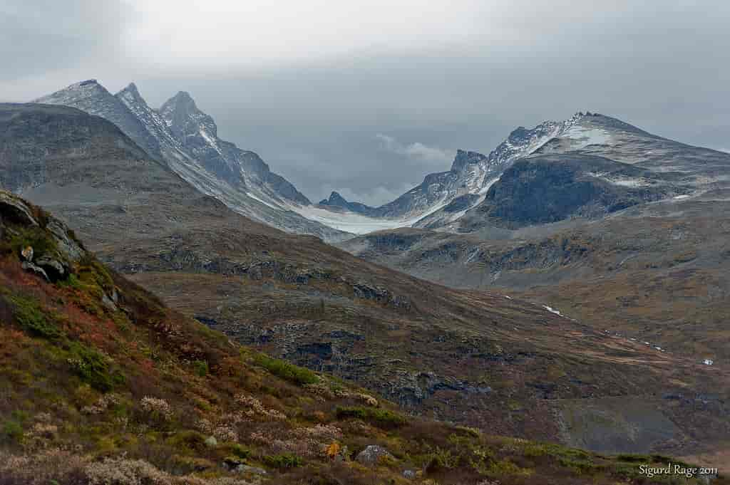 Skagastølstindane.